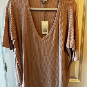 Black white and pink shirt